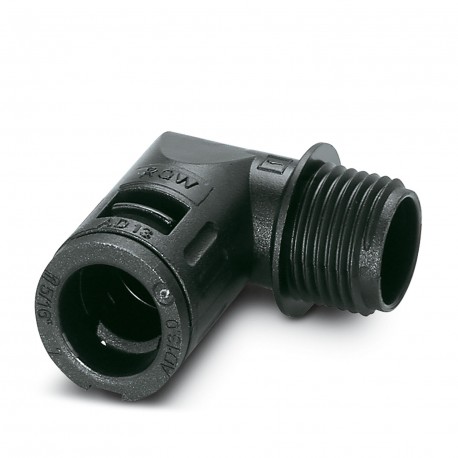 WP-GA HF IP66 M16 BK 3240925 PHOENIX CONTACT Prensaestopas, rosca métrica, grado de protección IP66, acodado