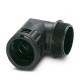 WP-GA HF IP66 M40 BK 3240929 PHOENIX CONTACT Prensaestopas, rosca métrica, grado de protección IP66, acodado