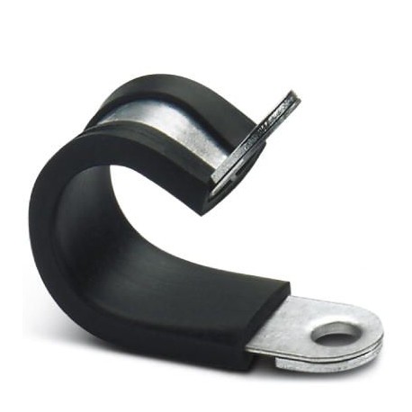 WP-BASE HF 14 3240967 PHOENIX CONTACT Abrazadera para tubos, material: Acero, galvanizado, color: negro/plat..