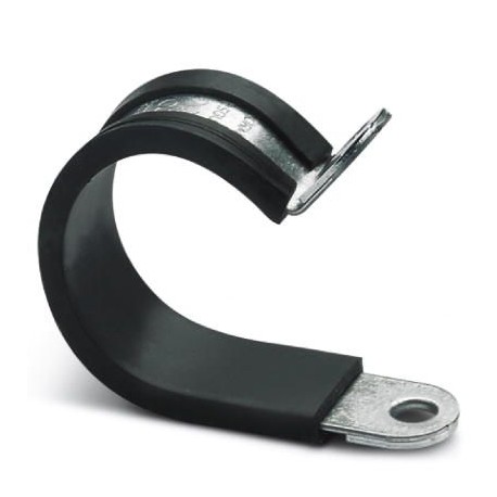 WP-BASE HF 29 3240971 PHOENIX CONTACT Abrazadera para tubos, material: Acero, galvanizado, color: negro/plat..