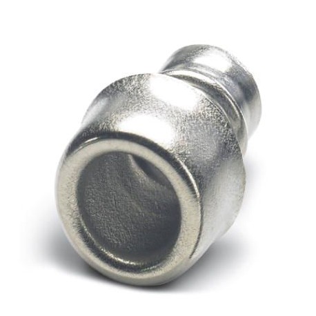 WP-SC BRASS 10 3241065 PHOENIX CONTACT Manguito terminal para protección de cable, material: Latón, niquelad..