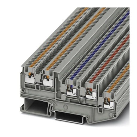 PTIO 1,5/S/4 3244452 PHOENIX CONTACT Borna de actuador/sensor de proximidad, tensión nominal: 250 V, corrien..