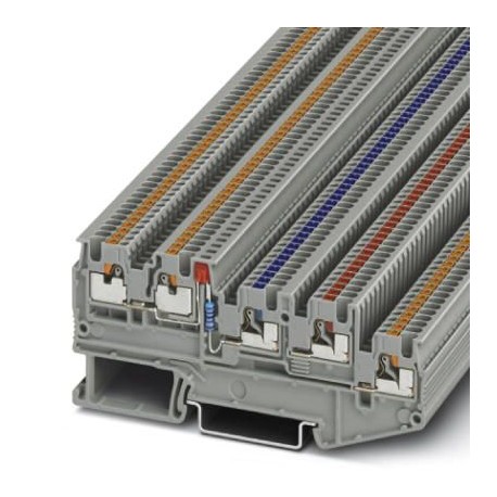PTIO 1,5/S/4-LED 24 RD 3244517 PHOENIX CONTACT Borne para detectores/actuadores
