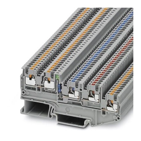 PTIO 1,5/S/4-LED 24 GN 3244520 PHOENIX CONTACT Borne para detectores/actuadores