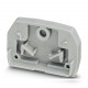 D-MSBV 2,5-F 3251021 PHOENIX CONTACT Tapa final, profundidad: 20 mm, anchura: 9,9 mm, altura: 32 mm, color: ..