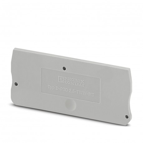 D-PTC 2,5-TWIN-MT 3270100 PHOENIX CONTACT Piastra terminale