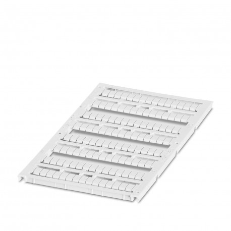 UC-TMF 4 0818166 PHOENIX CONTACT Marcador para bornes, Estera, blanco, sin rotular, rotulable con: BLUEMARK ..
