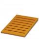 UC-TM 6 OG 0818328 PHOENIX CONTACT Marcador para bornes, Estera, naranja, sin rotular, rotulable con: BLUEMA..