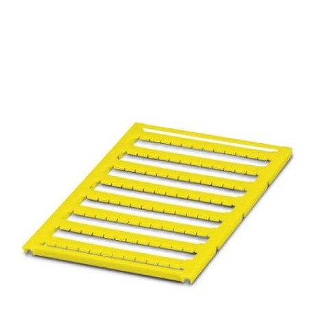 UC-TMF 5 YE 0818535 PHOENIX CONTACT Marcador para bornes, Estera, amarillo, sin rotular, rotulable con: BLUE..