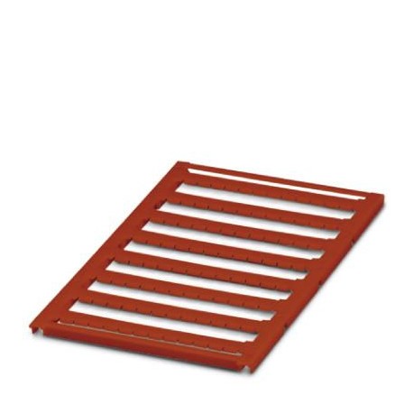 UC-TMF 5 RD 0818551 PHOENIX CONTACT Marcador para bornes, Estera, rojo, sin rotular, rotulable con: BLUEMARK..