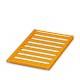 UC-TMF 8 OG 0818629 PHOENIX CONTACT Marcador para bornes, Estera, naranja, sin rotular, rotulable con: BLUEM..
