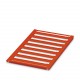 UC-TMF 8 RD 0818658 PHOENIX CONTACT Marcador para bornes, Estera, rojo, sin rotular, rotulable con: BLUEMARK..