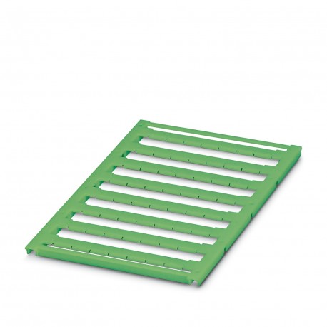 UC-TMF 8 GN 0818661 PHOENIX CONTACT Marcador para bornes, Estera, verde, sin rotular, rotulable con: BLUEMAR..