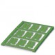 UC-WMC 4,4 (23X5,5) GN 0818917 PHOENIX CONTACT Marcador de conductores, Estera, verde, sin rotular, rotulabl..