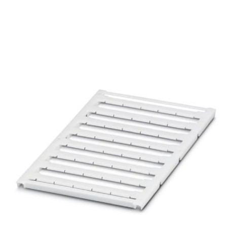 UC-TMF 12 0819233 PHOENIX CONTACT Marcador para bornes, Estera, blanco, sin rotular, rotulable con: BLUEMARK..