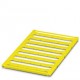 UC-TMF 16 YE 0819259 PHOENIX CONTACT Marcador para bornes, Estera, amarillo, sin rotular, rotulable con: BLU..