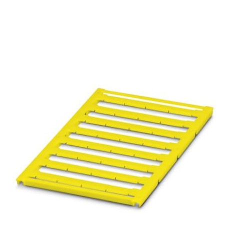 UC-TMF 16 YE 0819259 PHOENIX CONTACT Marcador para bornes, Estera, amarillo, sin rotular, rotulable con: BLU..