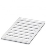 UC-TMF 16 0819262 PHOENIX CONTACT Marcador para bornes, Estera, blanco, sin rotular, rotulable con: BLUEMARK..