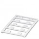 UC-EMLP (11X9) 0819291 PHOENIX CONTACT Marcador de plástico, Estera, blanco, sin rotular, rotulable con: BLU..