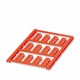 UC-WMTBA (24X5) RD 0820565 PHOENIX CONTACT Marcador de cables, Estera, rojo, sin rotular, rotulable con: BLU..
