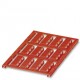 UC-WMTBA (29X8) RD 0820604 PHOENIX CONTACT Marcador de cables, Estera, rojo, sin rotular, rotulable con: BLU..
