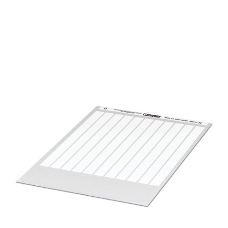 BMKL 11,5 (108X16) WH 0821797 PHOENIX CONTACT Label sheet, DIN A4, Sheet, white, unlabeled, can be labeled w..