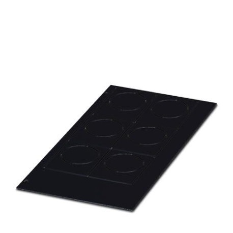 EMLP 32 (38X14) BK 0822327 PHOENIX CONTACT Targhetta in plastica con foro
