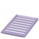 UC-TMF 12 VT 0822686 PHOENIX CONTACT Marcador para bornes, Estera, violeta, sin rotular, rotulable con: BLUE..