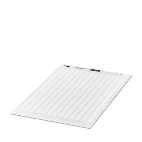 BMKL 12X12 WH CUS 0824238 PHOENIX CONTACT Hoja de etiquetas DIN-A4, disponible: Codo, blanco, rotulado según..