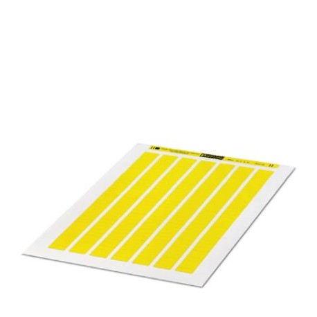 BMKL 20X 8 YE CUS 0824248 PHOENIX CONTACT Feuille d'étiquettes DIN-A4, à commander : feuille à feuille, jaun..