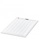 BMKL 25X 8 WH CUS 0824249 PHOENIX CONTACT Hoja de etiquetas DIN-A4, disponible: Codo, blanco, rotulado según..