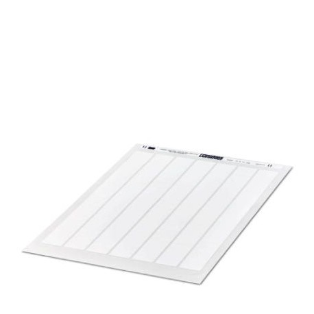 BMKL 25X12 WH CUS 0824250 PHOENIX CONTACT Hoja de etiquetas DIN-A4, disponible: Codo, blanco, rotulado según..