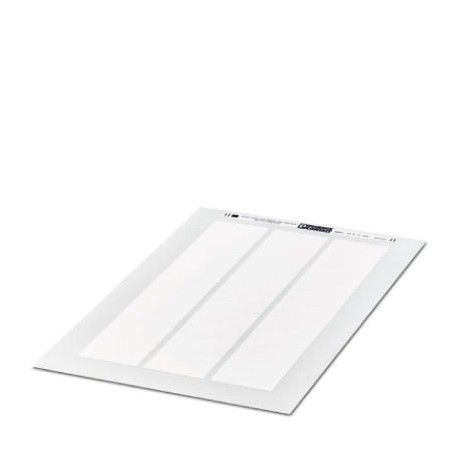 BMKL 50X12 WH CUS 0824257 PHOENIX CONTACT Hoja de etiquetas DIN-A4, disponible: Codo, blanco, rotulado según..