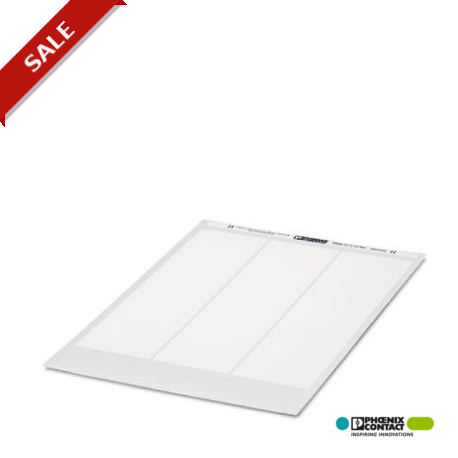 BMKL 64X16 WH CUS 0824259 PHOENIX CONTACT Hoja de etiquetas DIN-A4, disponible: Codo, blanco, rotulado según..