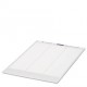 BMKL 64X34 WH CUS 0824261 PHOENIX CONTACT Hoja de etiquetas DIN-A4, disponible: Codo, blanco, rotulado según..