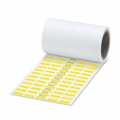 EML (16,5X5)R YE CUS 0824298 PHOENIX CONTACT Etiqueta, disponible: por líneas, amarillo, rotulado según las ..