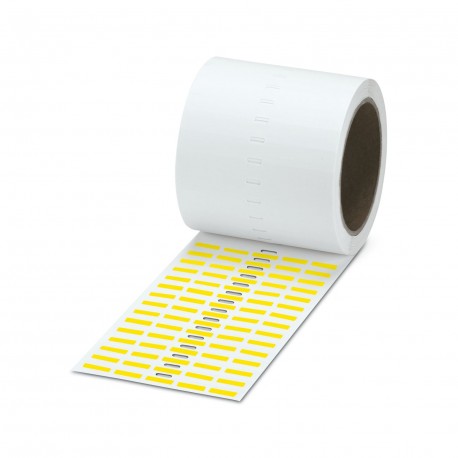 EML (16,5X5)RL YE CUS 0824300 PHOENIX CONTACT Etiquette, à commander : sous forme de ligne, jaune, impressio..