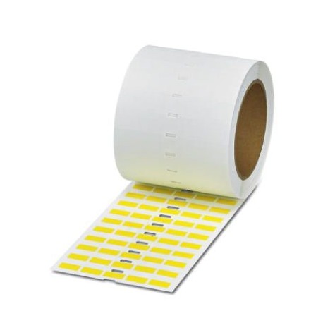 EML (17,5X8)RL YE CUS 0824305 PHOENIX CONTACT Etiquette, à commander : sous forme de ligne, jaune, impressio..