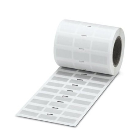 EML (26,5X12)R SR CUS 0824315 PHOENIX CONTACT Etiqueta, disponible: por líneas, plata/mate, rotulado según l..