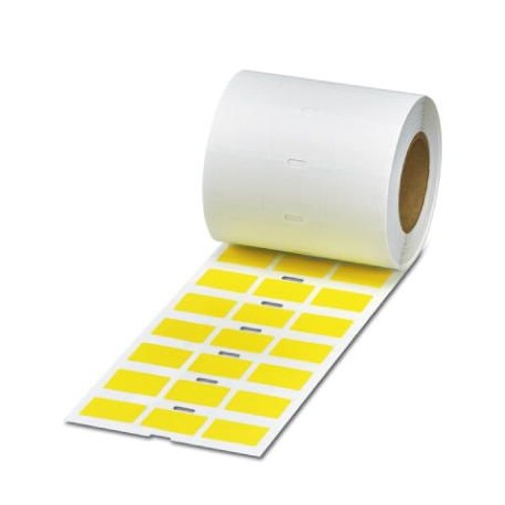 EML (26,5X17,5)R YE CUS 0824319 PHOENIX CONTACT Etiqueta, disponible: por líneas, amarillo, rotulado según l..