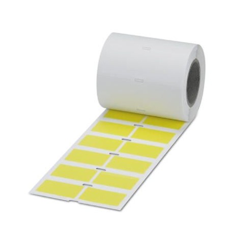 EML (40X25)R YE CUS 0824331 PHOENIX CONTACT Etiqueta, disponible: por líneas, amarillo, rotulado según las i..