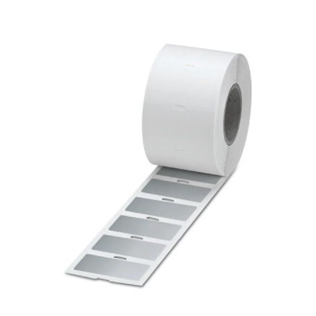 EML (51X25)R SR CUS 0824336 PHOENIX CONTACT Etiquette, à commander : sous forme de ligne, argent/mat, impres..