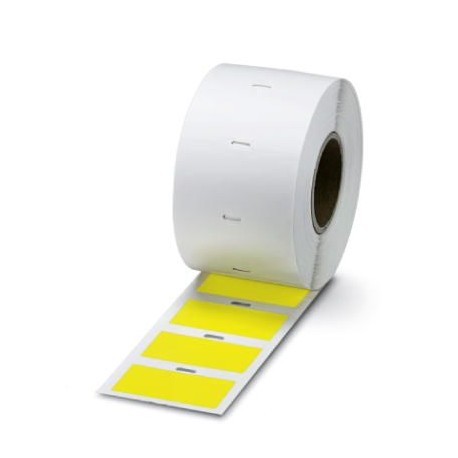 EML (51X25)R YE CUS 0824337 PHOENIX CONTACT Etiqueta, disponible: por líneas, amarillo, rotulado según las i..