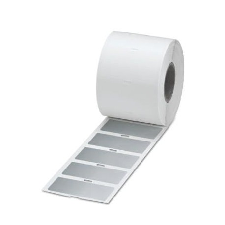 EML (70X32)R SR CUS 0824341 PHOENIX CONTACT Etiquette, à commander : sous forme de ligne, argent/mat, impres..