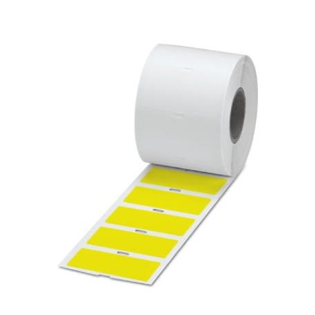 EML (70X32)R YE CUS 0824342 PHOENIX CONTACT Etiquette, à commander : sous forme de ligne, jaune, impression ..