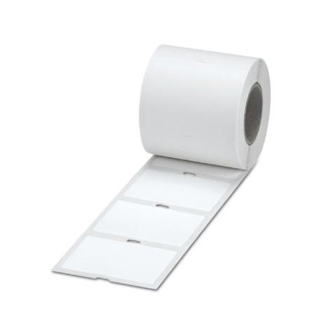 EML (70X50)R CUS 0824343 PHOENIX CONTACT Etiquette, à commander : sous forme de ligne, blanc, impression sel..