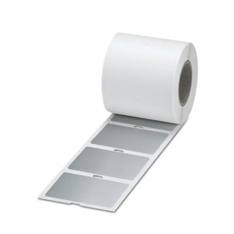 EML (70X50)R SR CUS 0824344 PHOENIX CONTACT Etiquette, à commander : sous forme de ligne, argent/mat, impres..