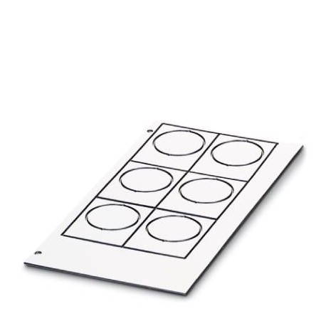 EMLP 32 (38X14) CUS 0824371 PHOENIX CONTACT Targhetta in plastica con foro