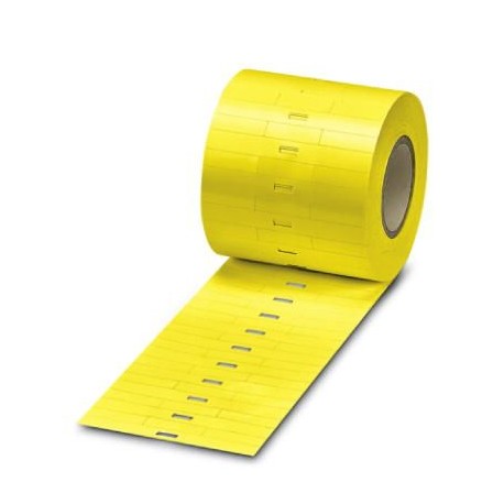 EMT (29X8)R YE CUS 0824384 PHOENIX CONTACT Rótulo insertable, disponible: por líneas, amarillo, rotulado seg..