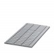 GPE 27X12,5 SR/R CUS 0824422 PHOENIX CONTACT Matériau de gravure, à commander : sous forme de planche, argen..